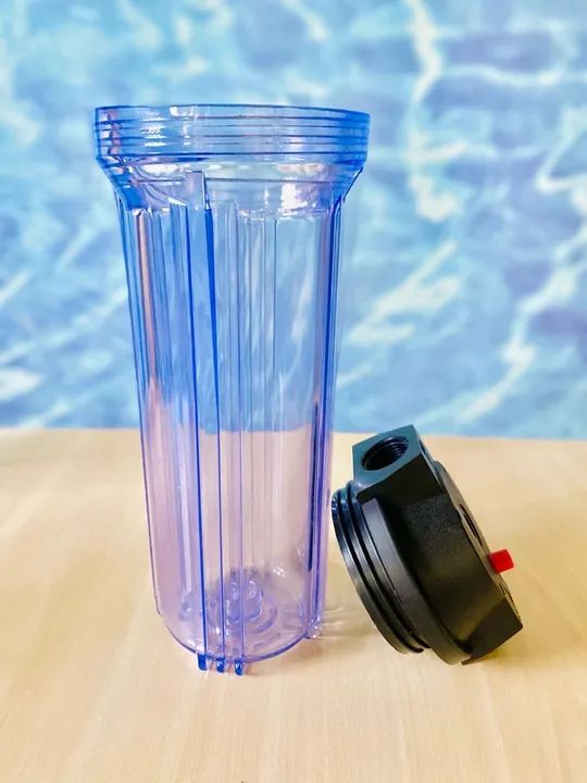 Carcaça de filtro 10polegadas, entrada/saída 3/4polegadas - Foto 6