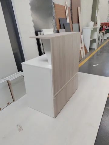 Balcão Pocket live X Amadeirado new cherry