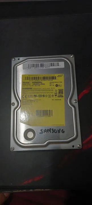 HD 500gb Samsung HD502HJ