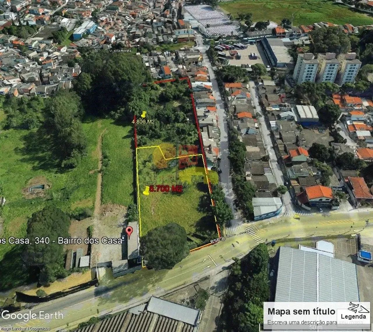 TERRENO P/ LOCAÇÃO COM 10.266,90M² SBC