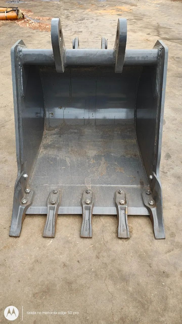 Caçamba do retro de 76 cm Retroescavadeira CASE 580N p/n 47588821