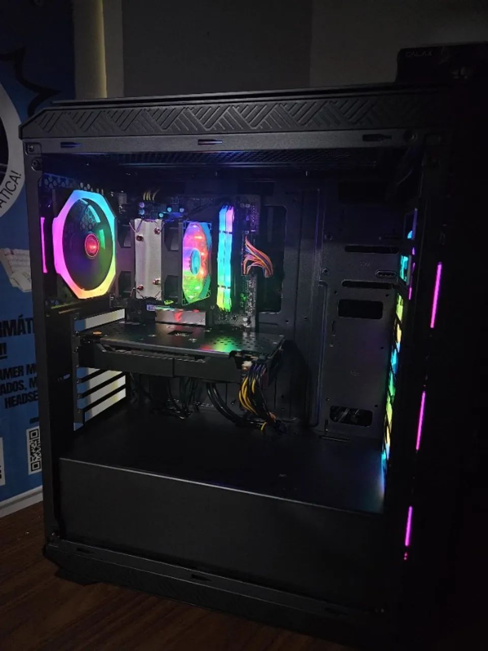 PC GAMER RYZEN 5 + RX 570 COM RGB! - Foto 2