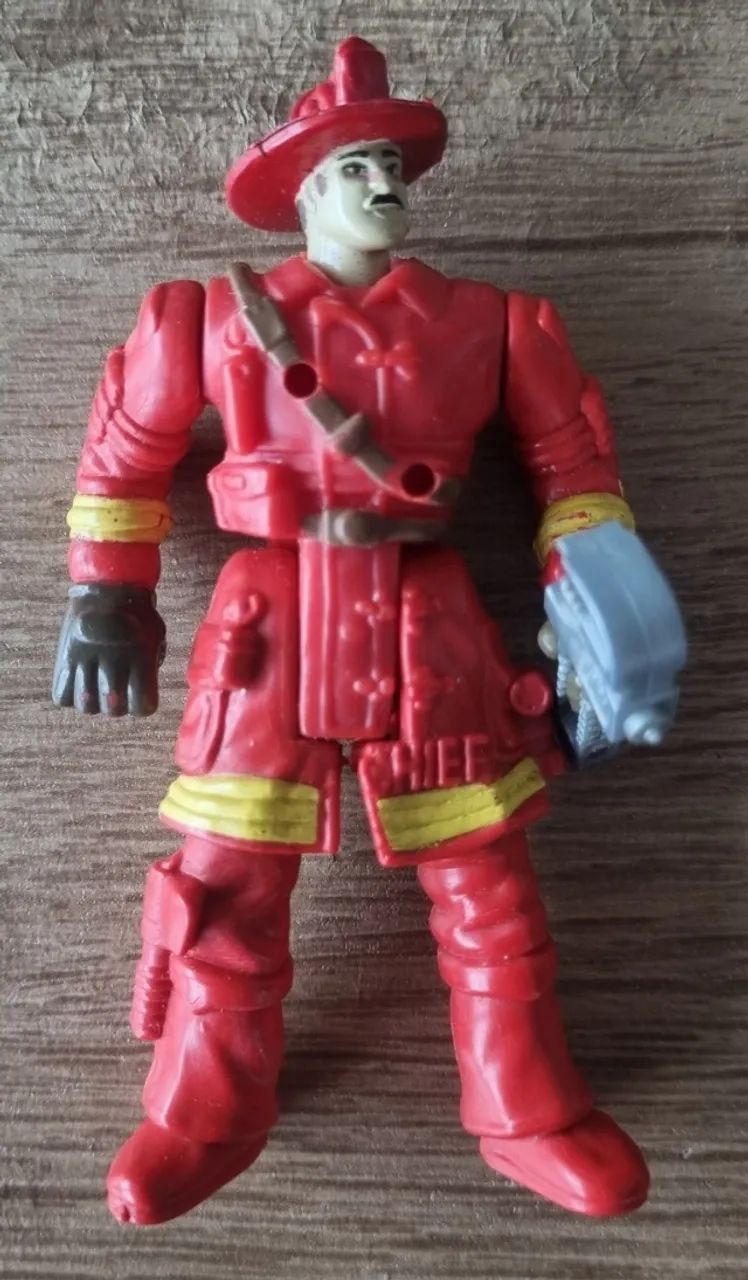 Boneco - Chap Mei - Bombeiro - 10cm