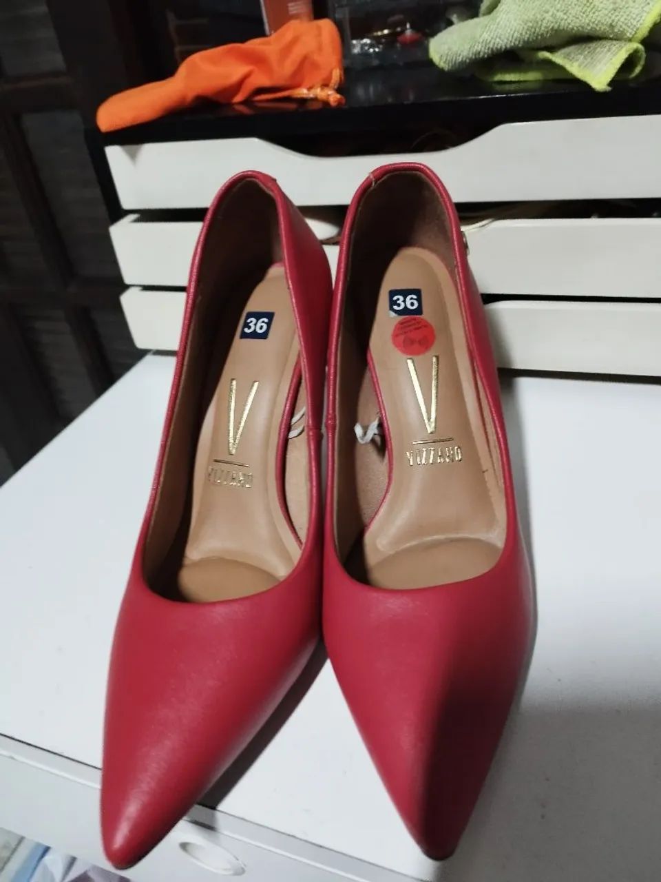 Scarpan Vizzano vermelho