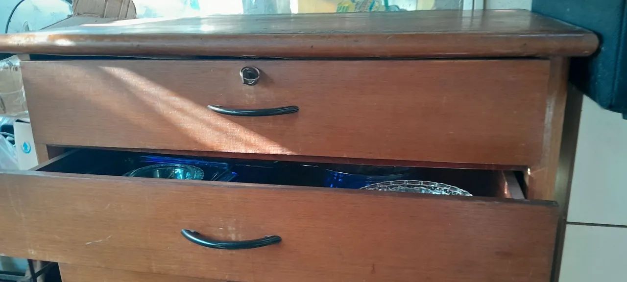 Criado mudo em mogno maciço  So hj!!!!!! - Foto 2