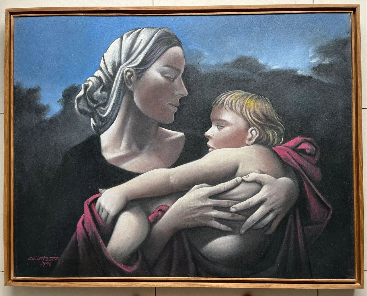 Carlos Bastos : óleo sobre tela 