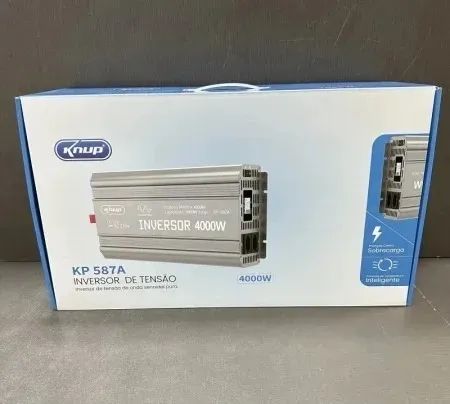 Inversor Conversor De Tensão 12v Para 220v Onda Senoidal Pura 4000w Knup KP 587A - Foto 6