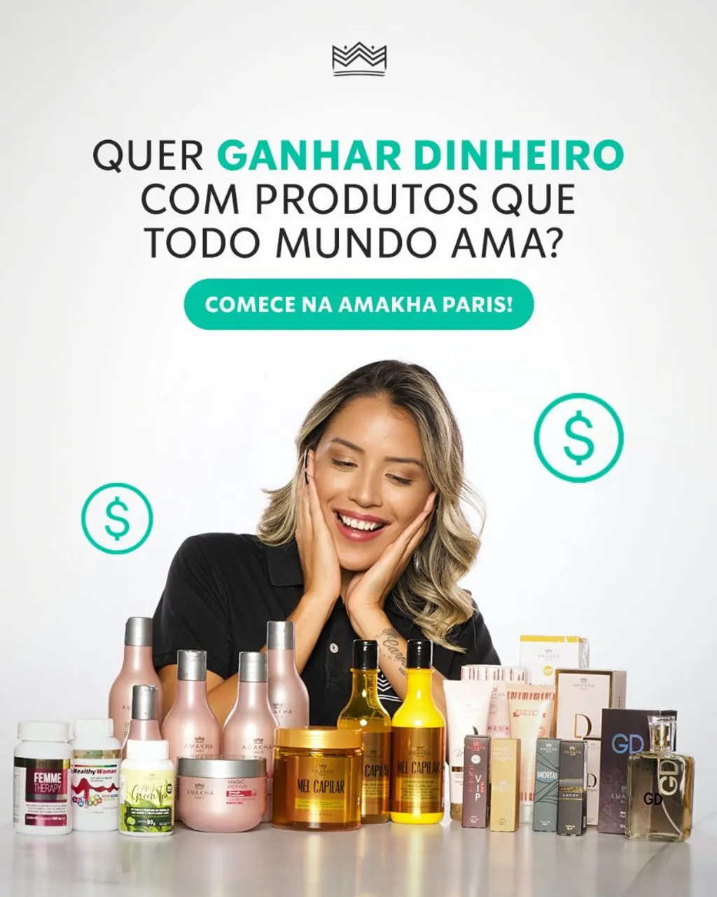 Produtos Amakha Paris - Ganhe Dinheiro e Revenda!