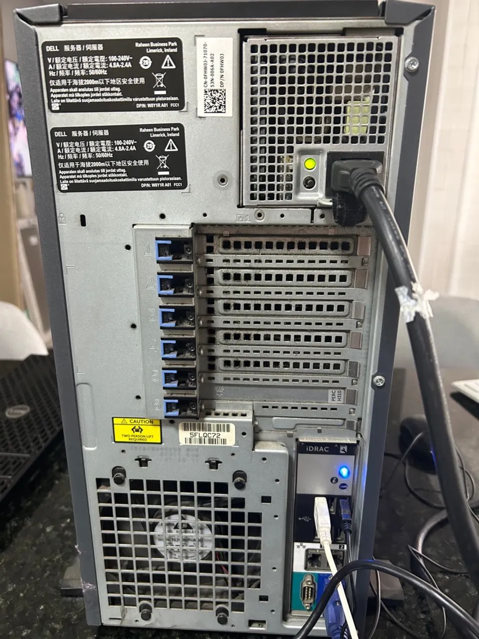 Workstation Servidor Dell Poweredge T320 8 Gb  - Foto 2