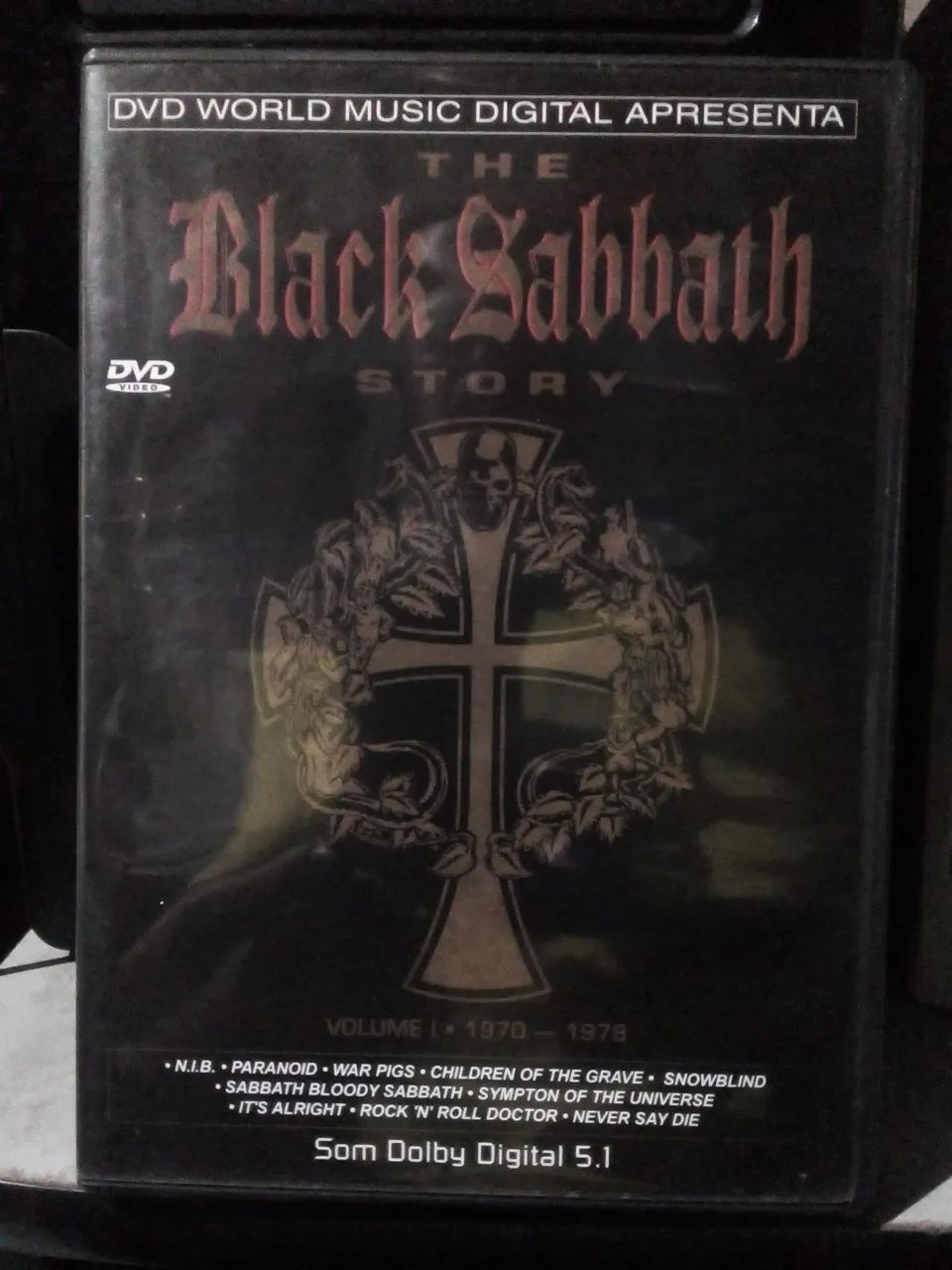 Black Sabbath - The Black Sabbath Story Volume I ? 1970 - 1978 DVD 2015 novíssimo!