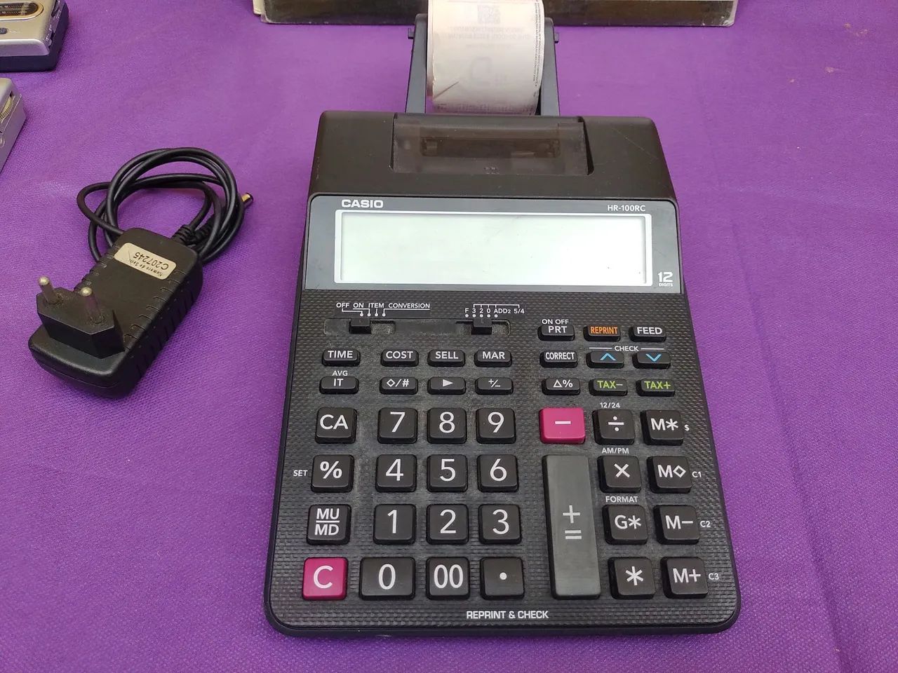 Máquina de calcular, da Casio,  ótimo estado. - Foto 2