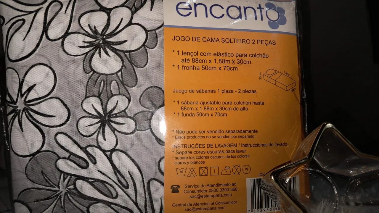 Jogo de Cama solteiro com elástico 64961572118146122