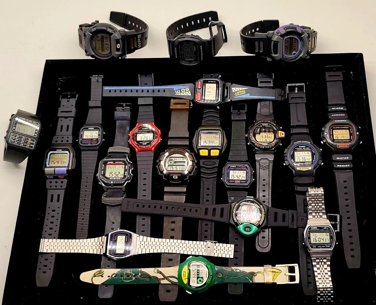 Relógio Casio DW-280 200M Módulo 1000 de 1992 Japan Muito Bonito - Foto 3