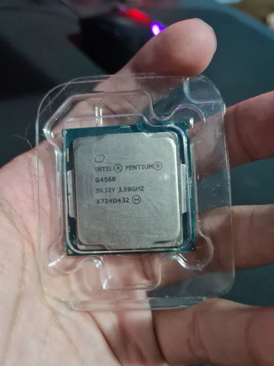 7a Geração intel Pentium G4560 3,5Ghz LGA1151  - Foto 3