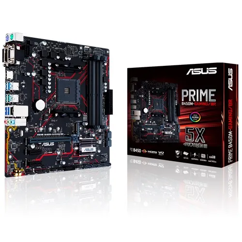 Placa-Mãe ASUS PRIME B450M-GAMING/BR
