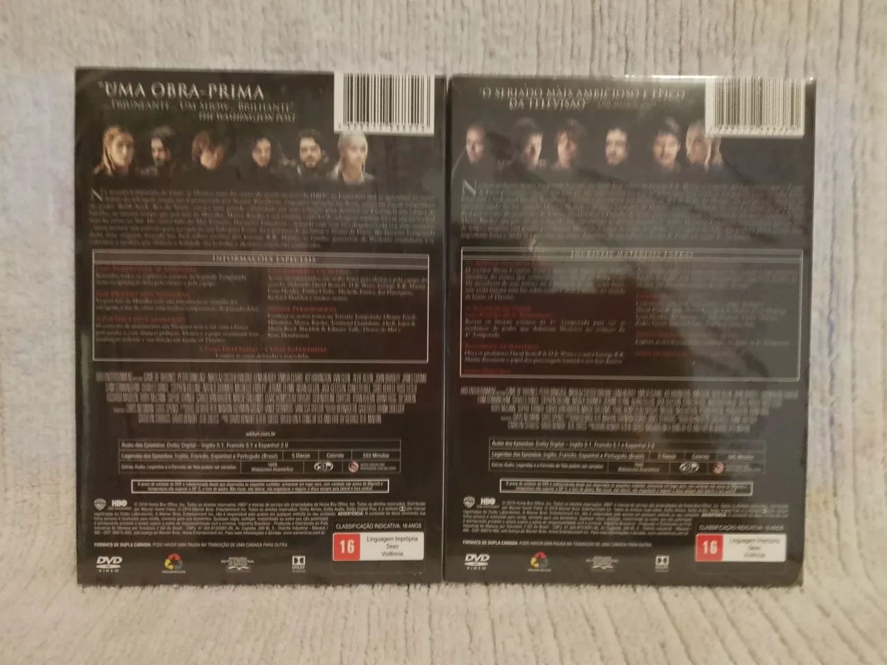 Game of Thrones - Temporadas 3 e 4 Completas (DVDs lacrados e originais) - Foto 2