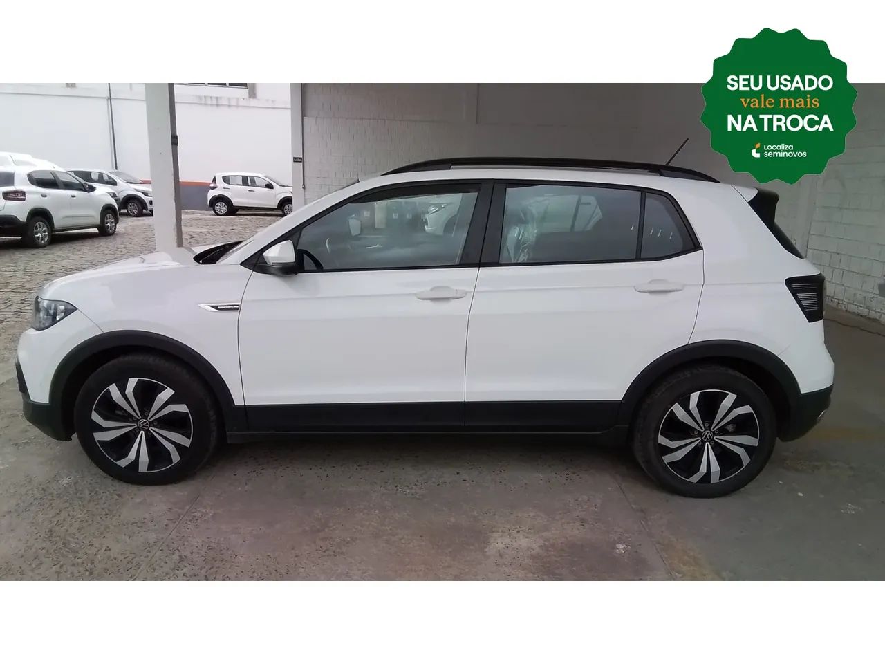 Volkswagen T-cross 2024 1.0 200 tsi total flex comfortline automático - Foto 2