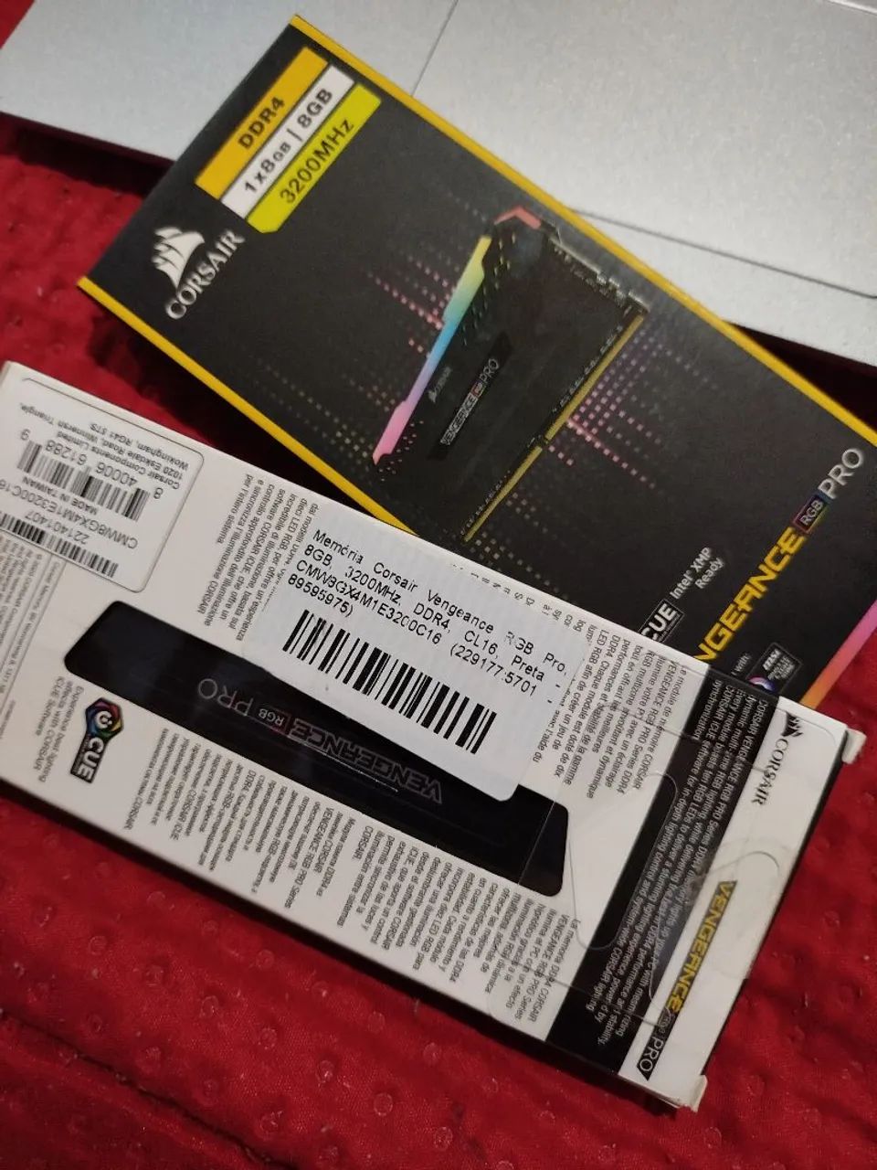 Memória RAM Corsair Vengeance RGB PRO 16GB (2x8) DDR4 3200MHz  - Foto 2