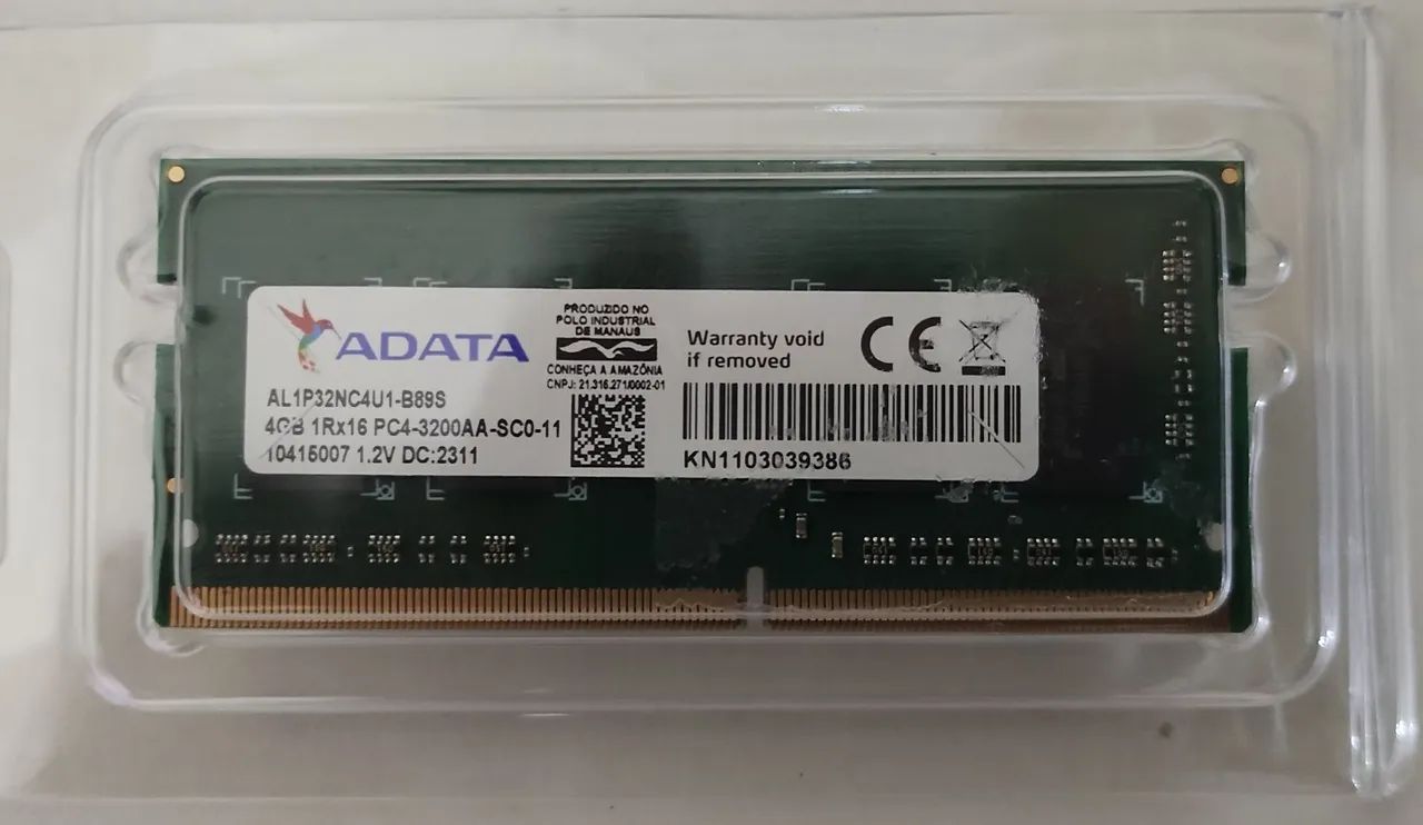 02 Memórias RAM 4GB DDR4  - Foto 3