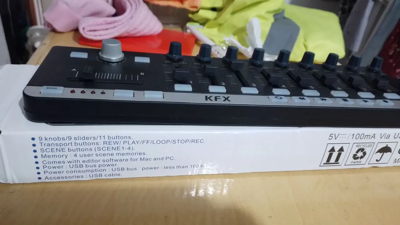 Controlador MIDI USB DAW 9 - Foto 3