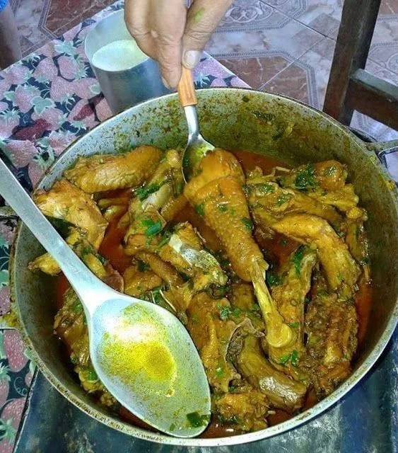 Delícia de frango caipira