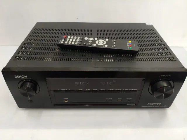 Receiver Denon Avr-1611 7.1 C/ Controle, Funcionando 100