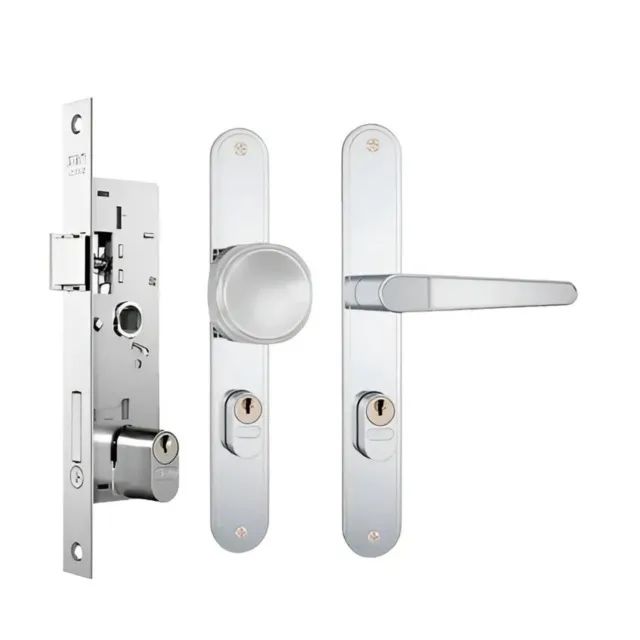Fechadura 501/03-02 Externa Stam para Porta De Ferro Inox 
