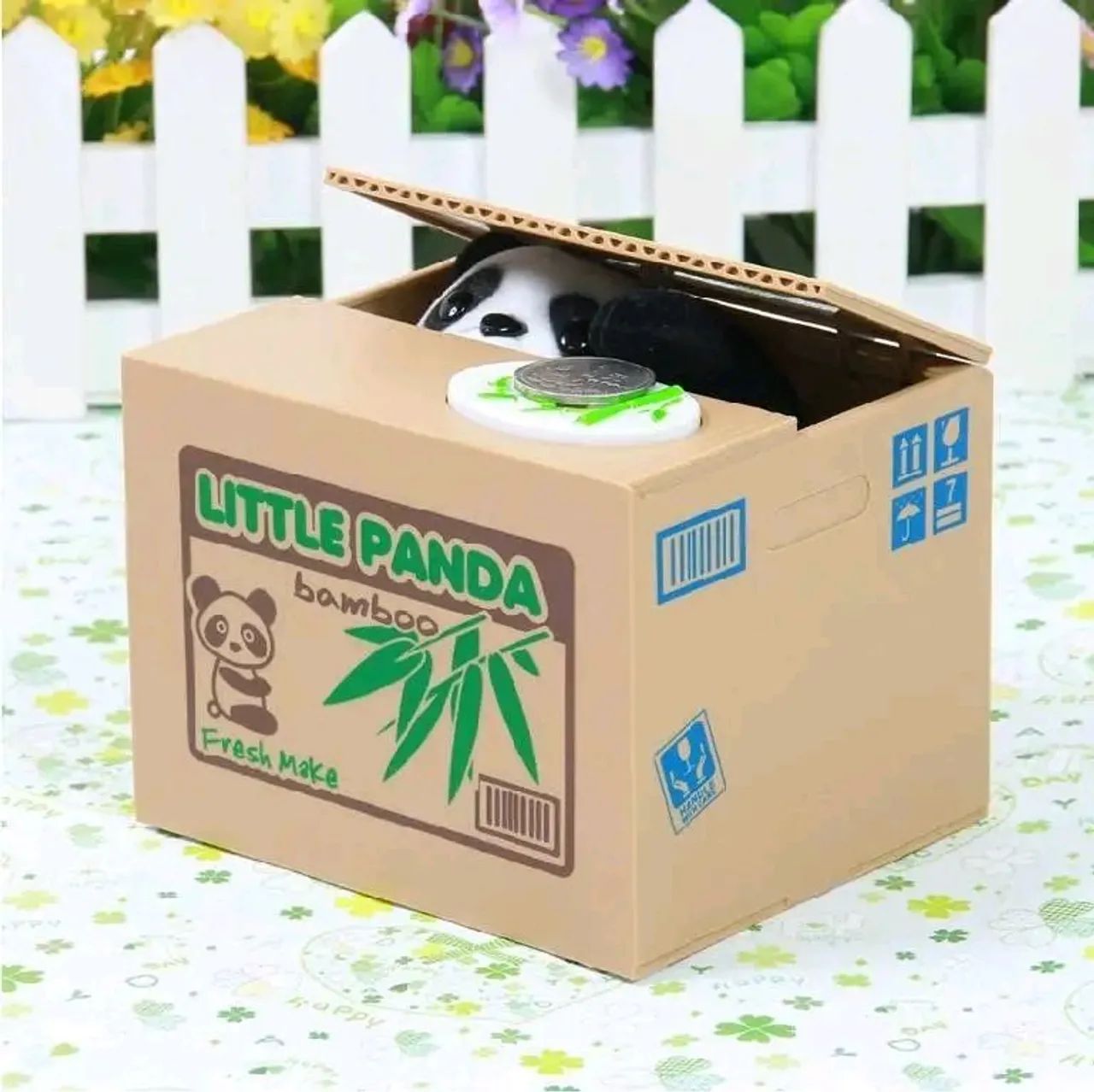 Cofrinho Panda ladrão de Moedas  - Foto 2