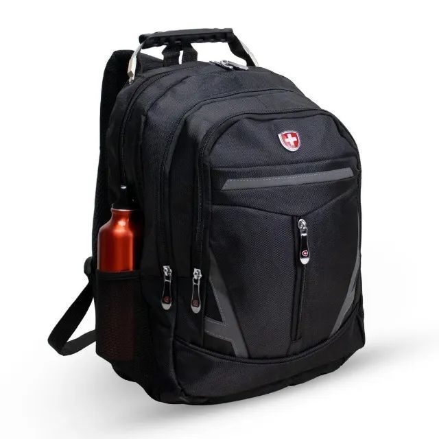 Mochila Masculina Grande Reforçada Impermeável Cabo de Aço