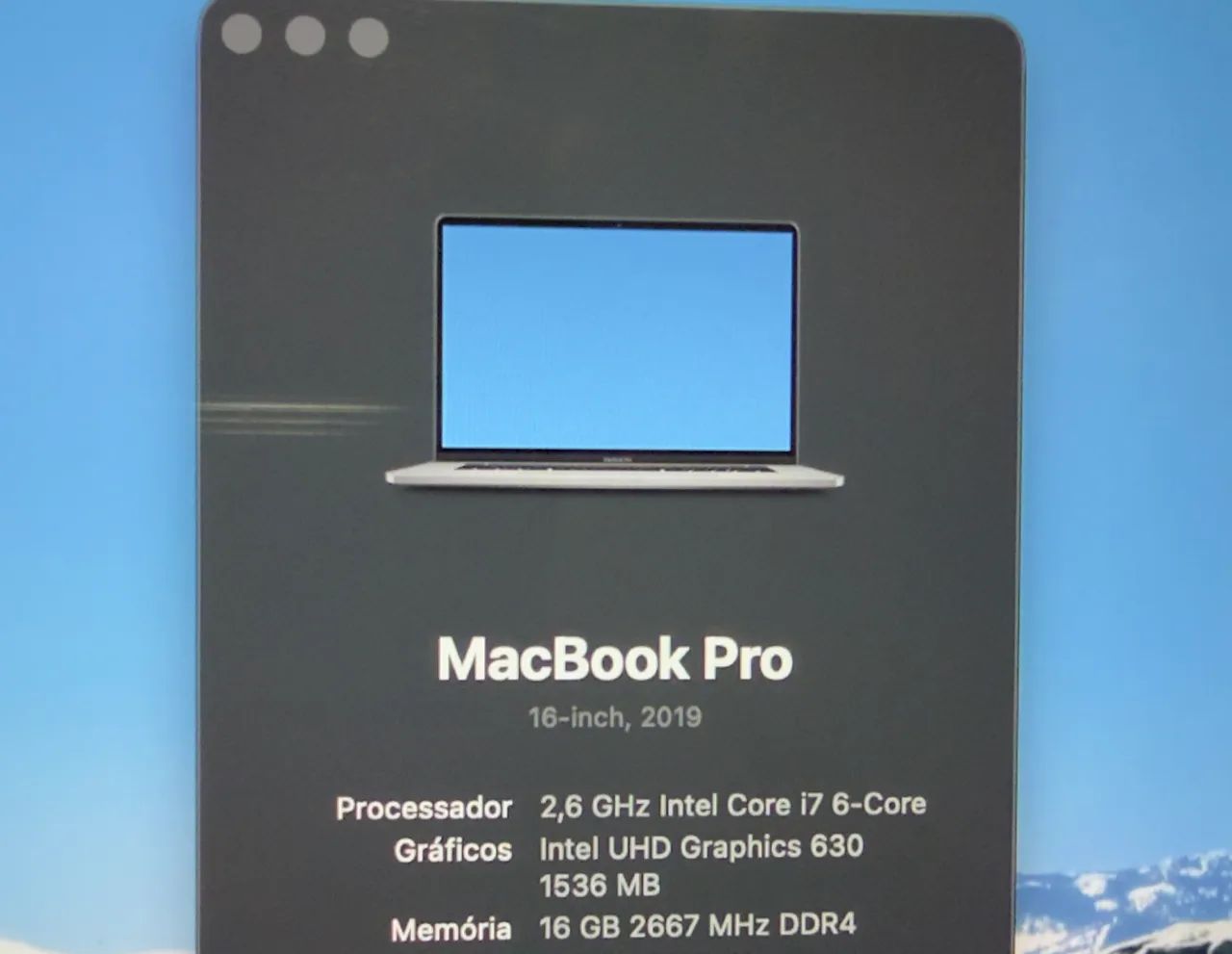 MacBook Pro 2019 16 polegDas i7 16gb ram - Notebooks - Itapema