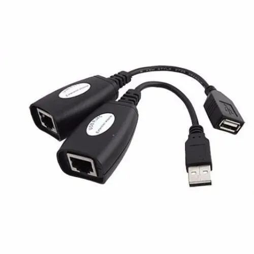 Extensor RJ45 para USB Macho e Fêmea -Extensor de Mouse -Loja Coimbra Computadores Entrega - Foto 5