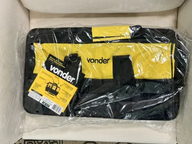 Kit Bolsa de Lona + Alicate Prensa Terminais Vonder