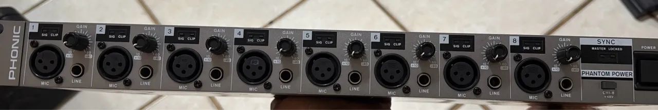Interface de Áudio Phonic Firefly ADAB 8 - Foto 2