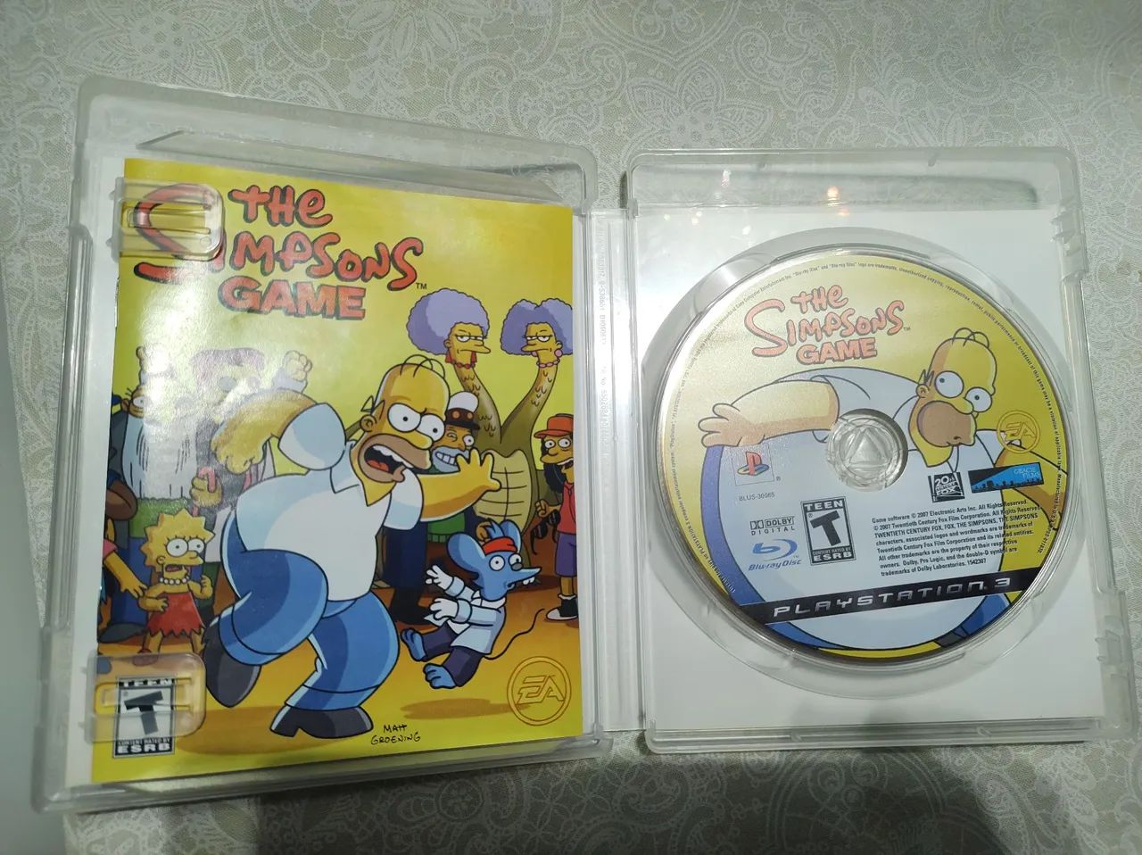 Simpsons jogo raro  - Foto 2