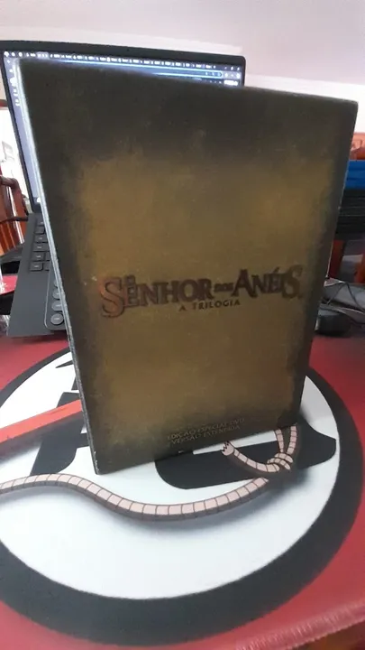 TRIOLOGIA - SENHOR DOS ANÉIS - VERSÃO ESTENDIDA + TRILOGIA HOBBIT - EXCELENTE ESTADO - DVD
