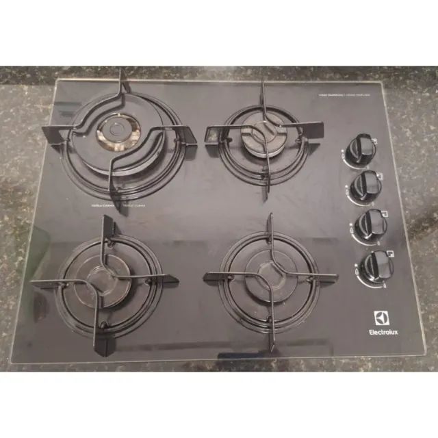 Cooktop 4 Bocas Electrolux a Gás com Tripla Chama (KE4TP) - Bivolt - SEMINOVO - Foto 2