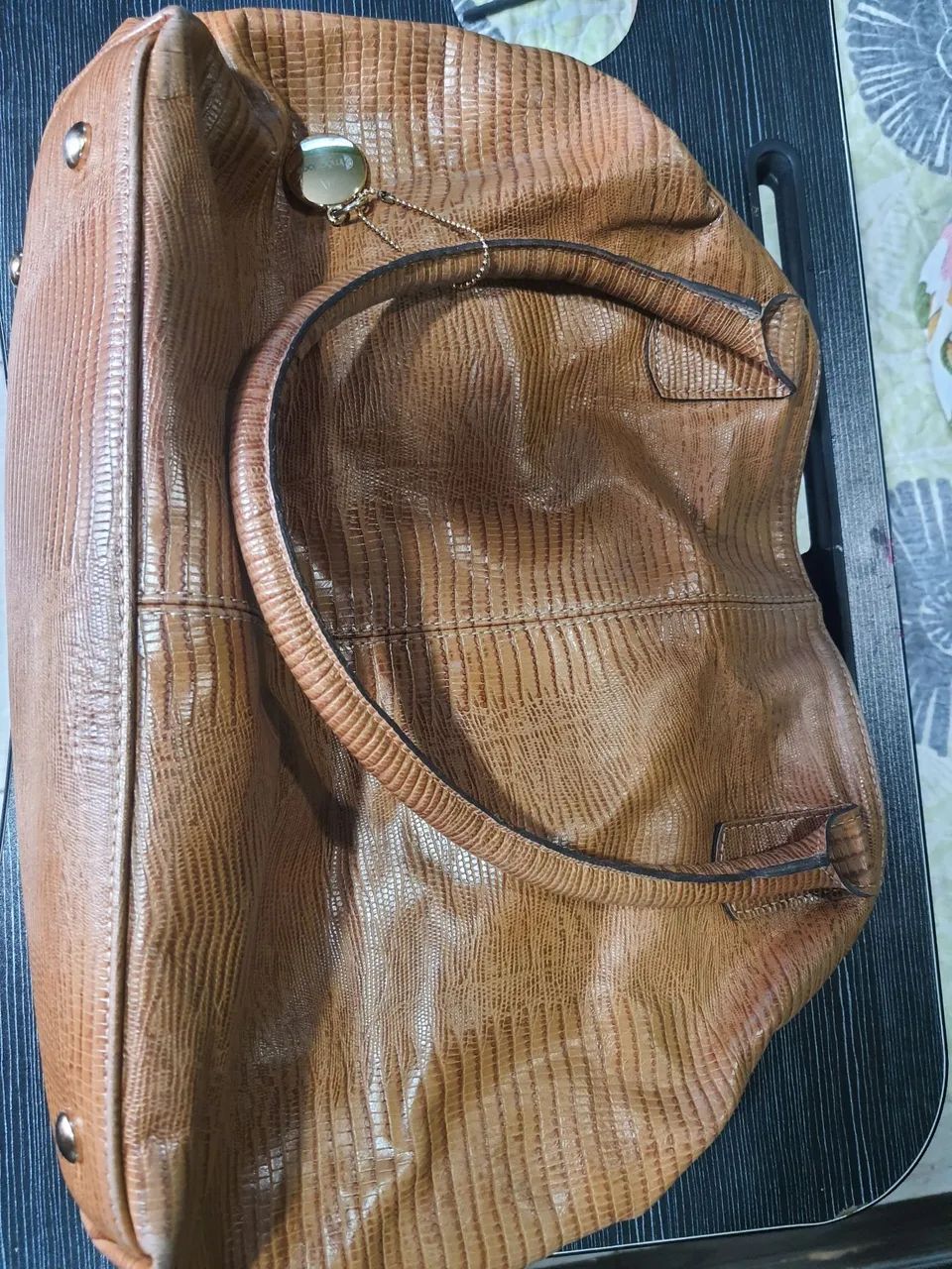 Bolsa Limão Doce marron claro - Foto 4