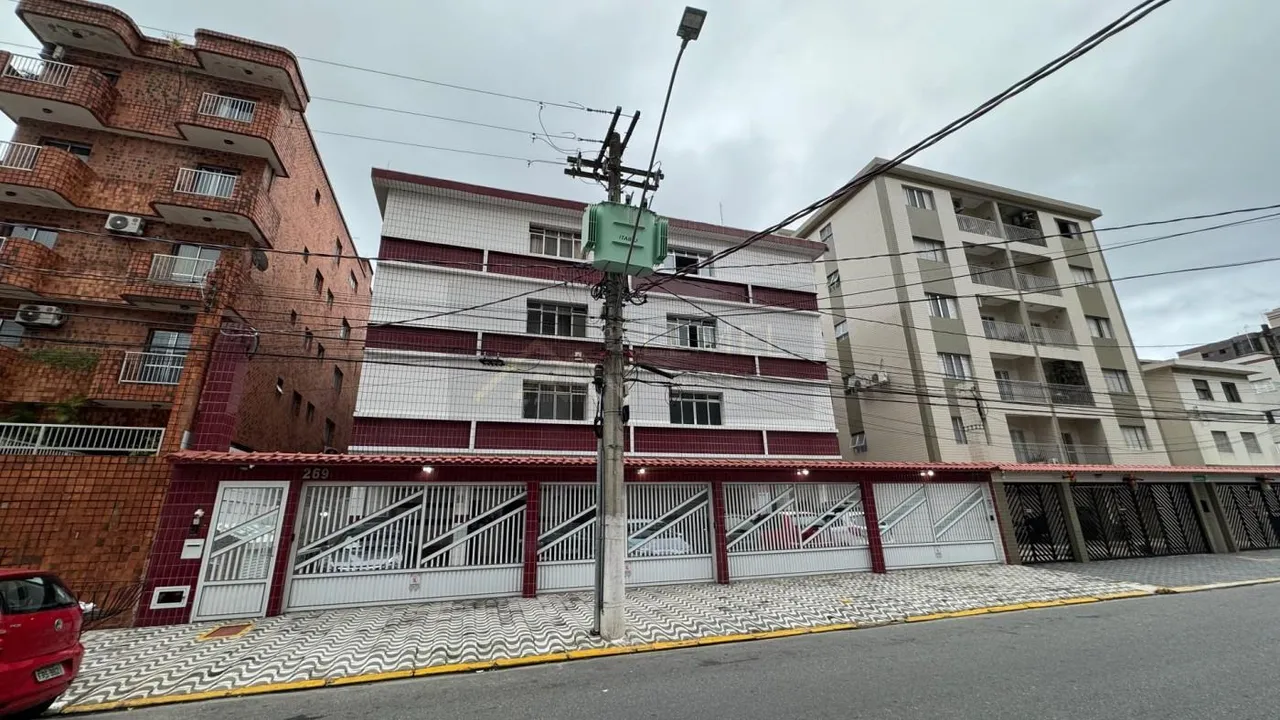 Apartamento para Venda em Praia Grande, Canto do Forte, 1 dormitório, 1 banheiro, 1 vaga
