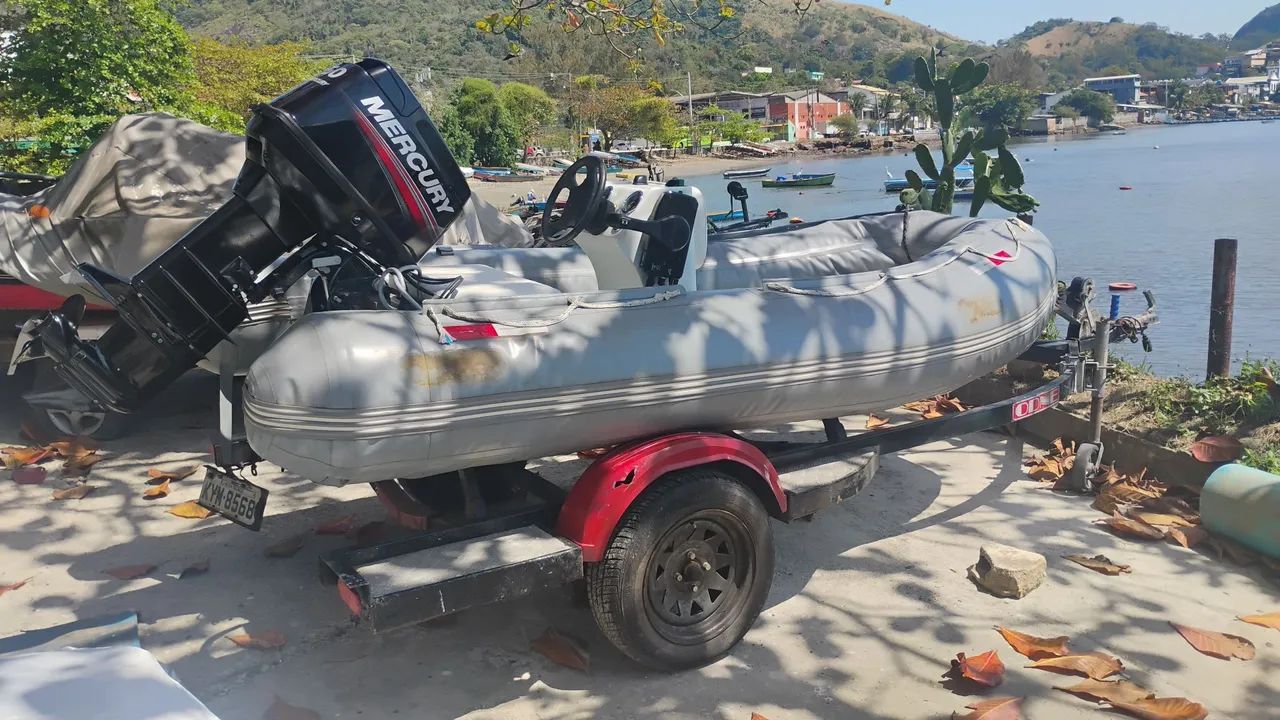 Flexboat 50 Hp somente  11 horas