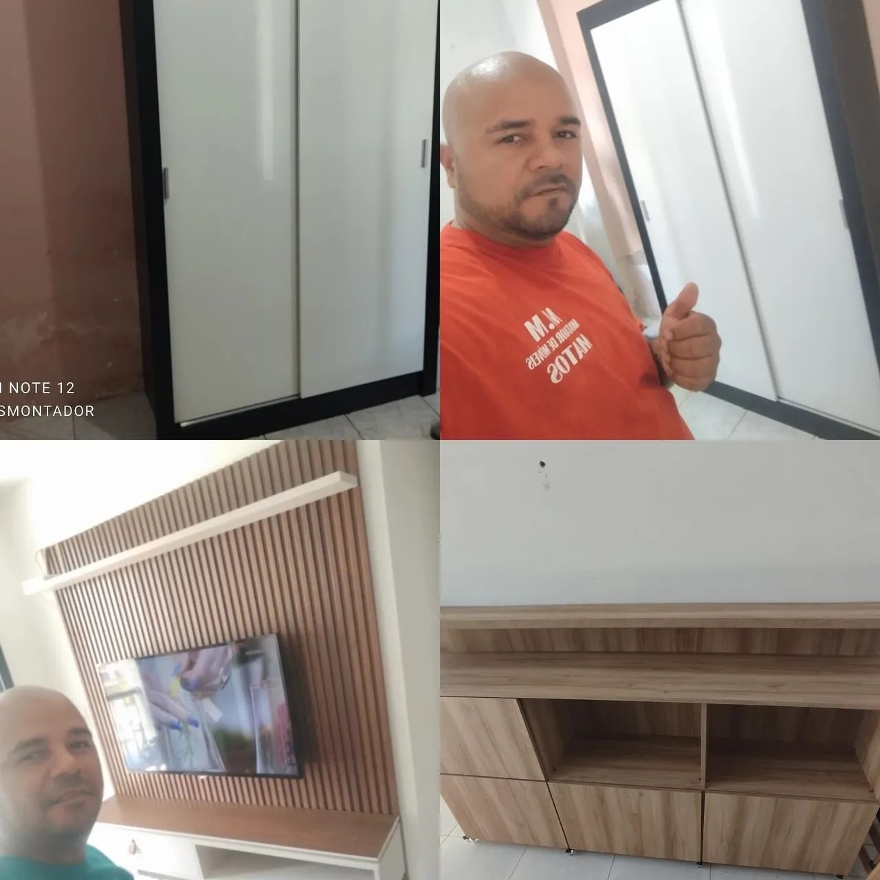 Montador de móveis profissional 