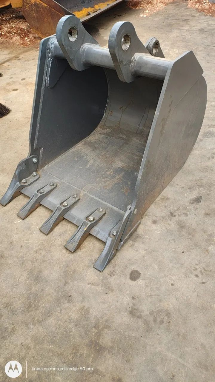 Caçamba do retro de 76 cm Retroescavadeira CASE 580N p/n 47588821