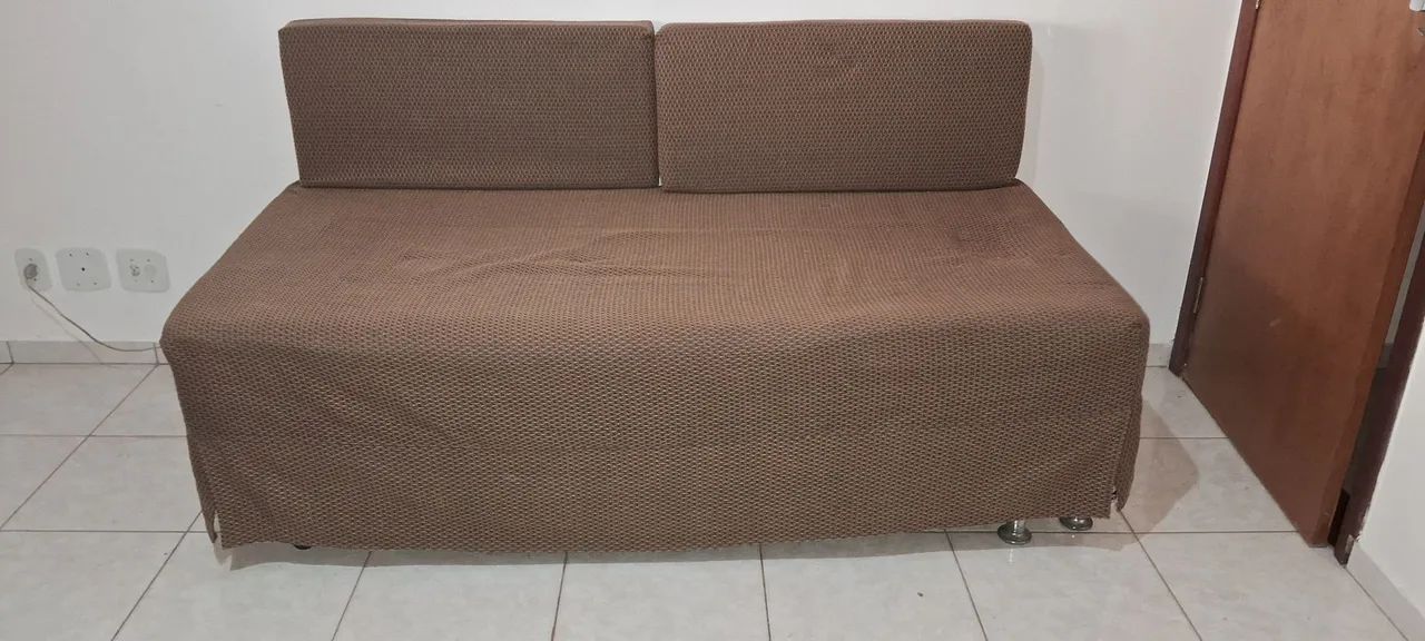 Cama Box articulada - com forro + encosto.