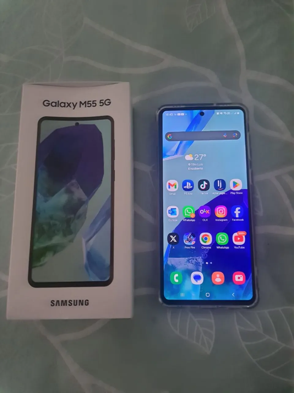 Samsung M55 5G 256GB ZERADO