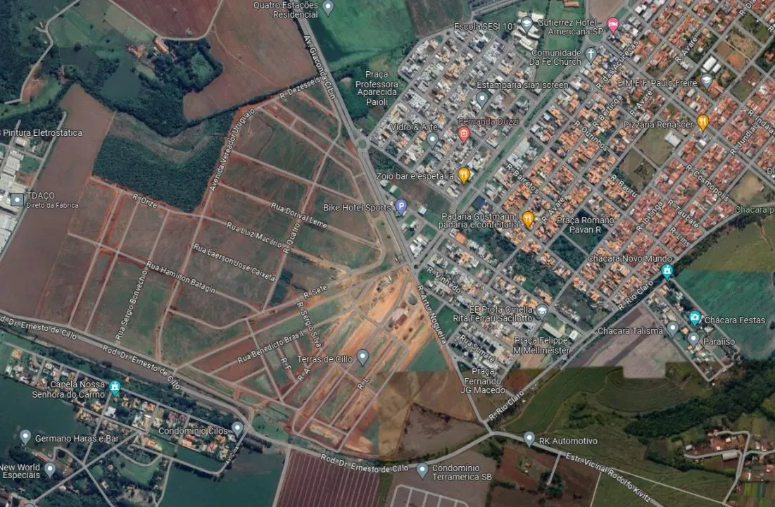 Venda - Terreno - Terras de Cillo - Santa Bárbara D'Oeste - SP