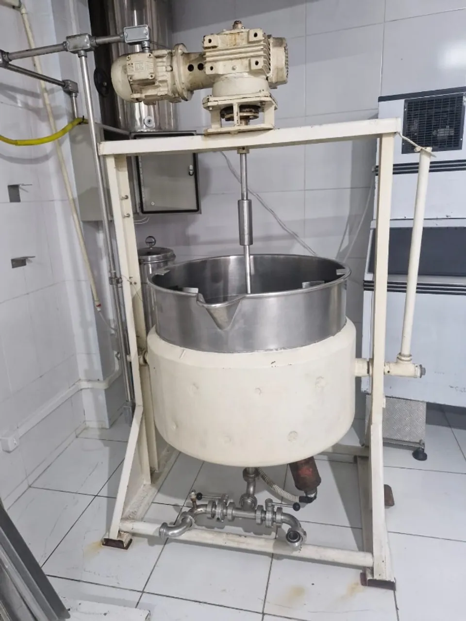Tanque misturador INOX Com a automatização