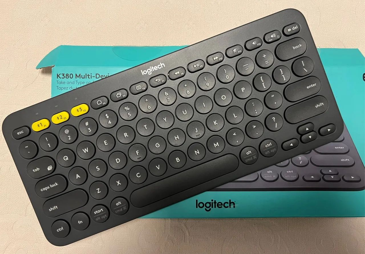 Teclado Logitech K380 Multi-Device, SEM fio - Novo - Foto 6