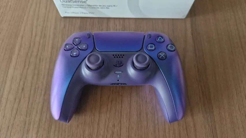 Controle PlayStation Ps5 DualSense - Chroma Indigo (Seminovo na caixa) - Foto 3