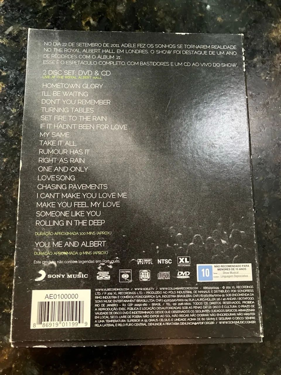 DVD Adele Live at the Royal Albert Hall - Foto 2