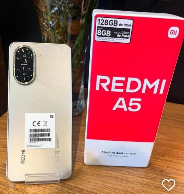 Celular Xiaomi Redmi A5 4G - 128GB Rom / 4GB Ram - Versão Global - Produtos Lacrados