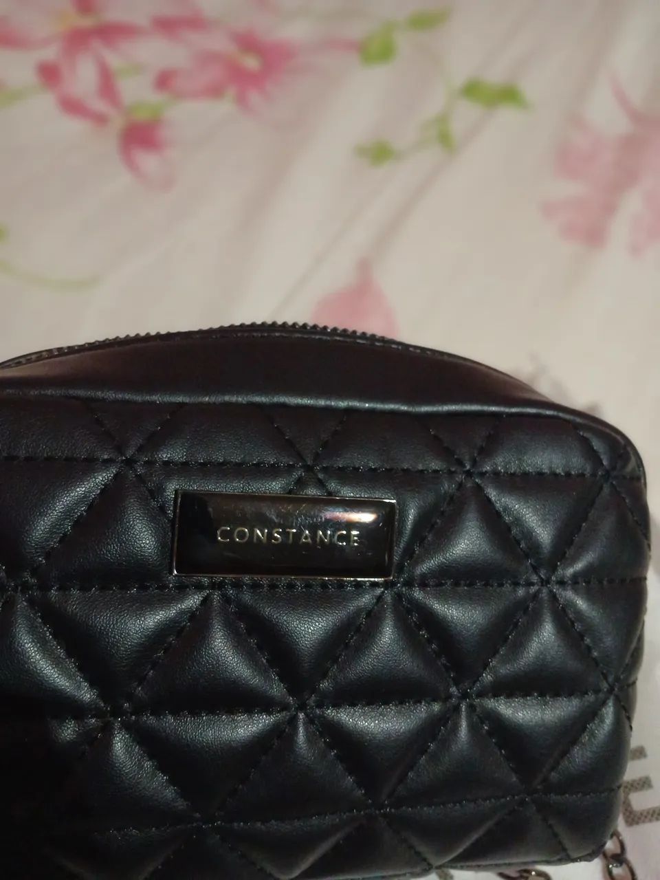 Bolsa Transversal Preta Constance  - Foto 4